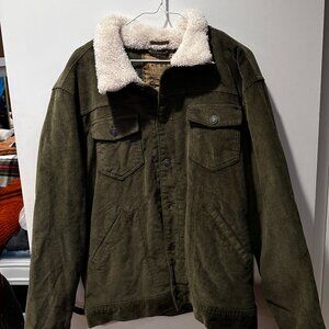 Jachs New York Sherpa Lined Corduroy Trucker Jacket